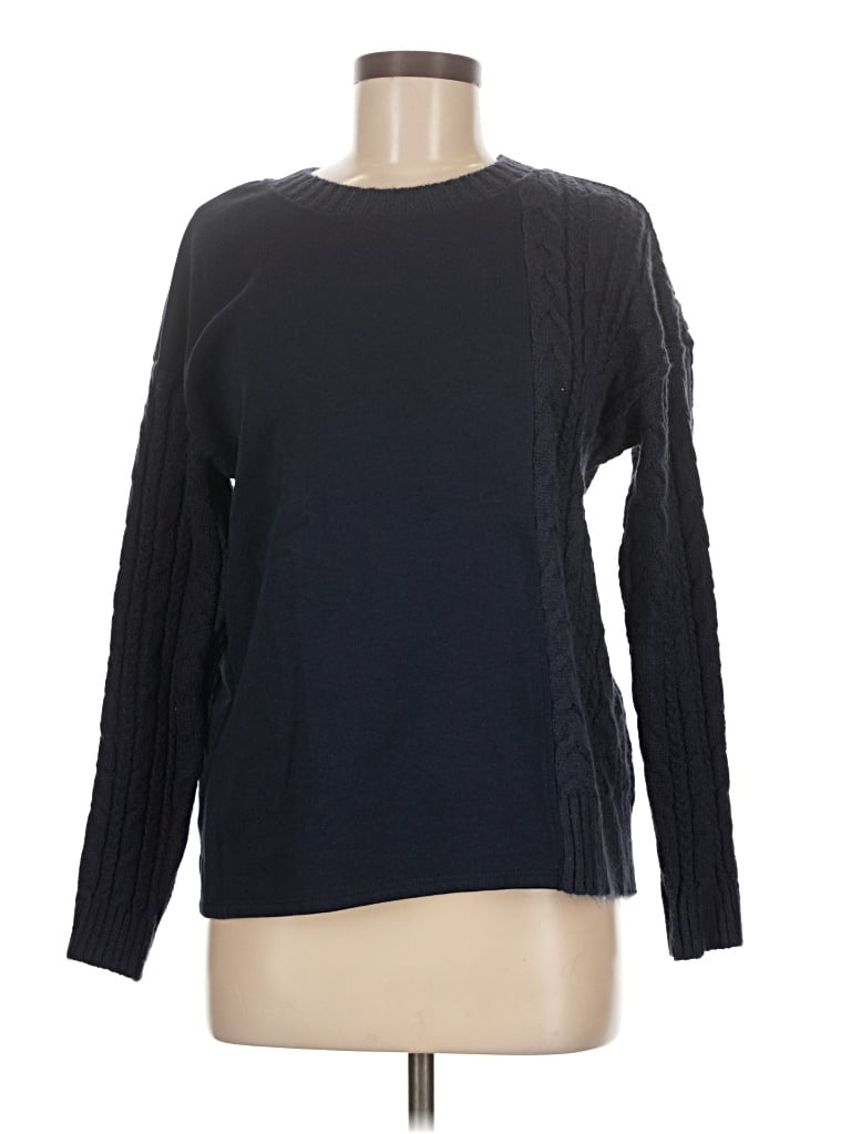 Pre-owned Time And Tru Pullover Sweater In Black