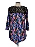 Assorted Brands Purple 3/4 Sleeve Blouse Size L - photo 2
