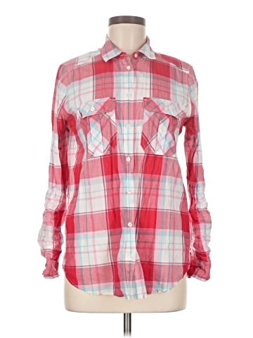 Express Long Sleeve Button-Down Shirt (view 1)
