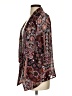 Xhilaration 100% Polyester Burgundy Kimono Size S - photo 5