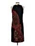 Taylor Paisley Black Cocktail Dress Size 4 - photo 2