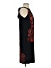 Taylor Paisley Black Cocktail Dress Size 4 - photo 4
