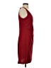 Express Solid Burgundy Cocktail Dress Size 5 - 6 - photo 4