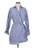 Express 100% Cotton Blue Romper Size S - photo 1