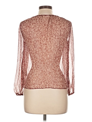 Vanessa Bruno Athe Long Sleeve Silk Top (view 2)