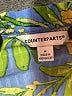 Counterparts Blue Short Sleeve Blouse Size M - photo 7