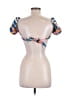 REVOLVE Blue Short Sleeve Blouse Size M (estimated) - photo 2
