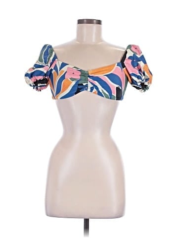 REVOLVE Short Sleeve Blouse (view 1)