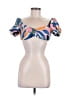 REVOLVE Blue Short Sleeve Blouse Size M (estimated) - photo 1