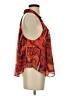 Free People 100% Polyester Orange Sleeveless Blouse Size S - photo 4