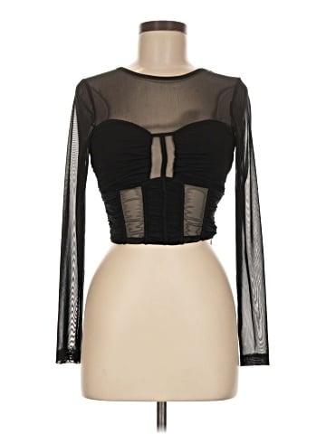 Karen Millen Long Sleeve Top (view 1)