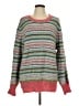 Easel Stripes Green Pullover Sweater Size L - photo 1