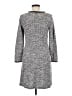 Ann Taylor LOFT Tweed Gray Casual Dress Size 8 - photo 2