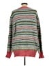 Easel Stripes Green Pullover Sweater Size L - photo 2