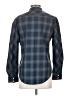 UNTUCKit 100% Cotton Argyle Blue Long Sleeve Button-Down Shirt Size 4 - photo 2