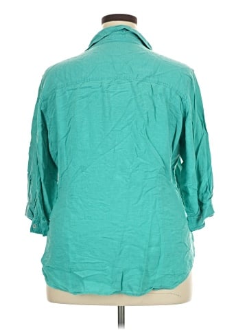 Shaver Lake 3/4 Sleeve Button-Down Shirt (view 2)