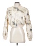 Zara Tie-dye Ivory Track Jacket Size XS - photo 1