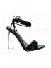 Cape Robbin Black Sandals Size 8 1/2 - photo 1