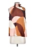 Worthington 100% Polyester Brown Sleeveless Blouse Size M (petite) - photo 1