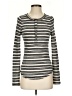 Lucky Brand Black Ivory Long Sleeve Top Size S - photo 1