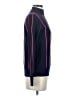 Vilagallo Stripes Blue Turtleneck Sweater Size S - photo 4