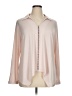 Studio Works Pink Long Sleeve Blouse Size XL - photo 1