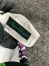 Aqua Green Tropical Black Swimsuit Top Size L - photo 3