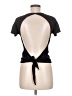 Unbranded Black Short Sleeve Top Size M - photo 2