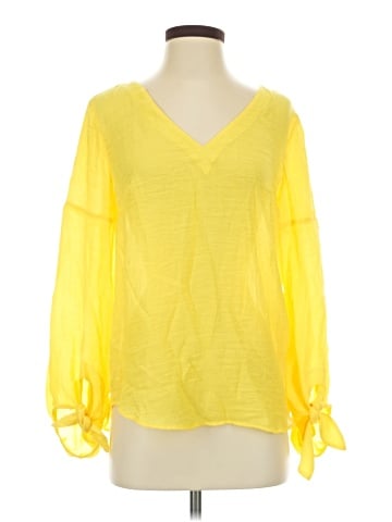 Maeve by Anthropologie 3/4 Sleeve Blouse (view 1)