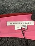 Veronica Beard Hearts Burgundy Swimsuit Top Size M - photo 3