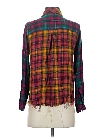 Tru Luxe Jeans Long Sleeve Button-Down Shirt (view 2)