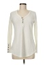 Chaser Ivory Long Sleeve Henley Size M - photo 1