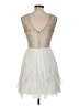 Teeze Me 100% Polyester Ivory Cocktail Dress Size 7 - photo 2