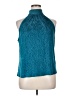 Cable & Gauge 100% Polyester Teal Sleeveless Blouse Size XL - photo 1