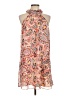 Socialite 100% Polyester Paisley Orange Casual Dress Size L - photo 1