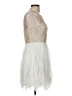 Teeze Me 100% Polyester Ivory Cocktail Dress Size 7 - photo 4
