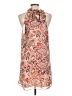 Socialite 100% Polyester Paisley Orange Casual Dress Size L - photo 2