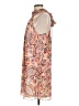 Socialite 100% Polyester Paisley Orange Casual Dress Size L - photo 5