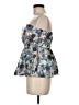 Tracy Reese Blue Sleeveless Blouse Size 6 - photo 5