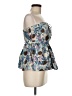 Tracy Reese Blue Sleeveless Blouse Size 6 - photo 4