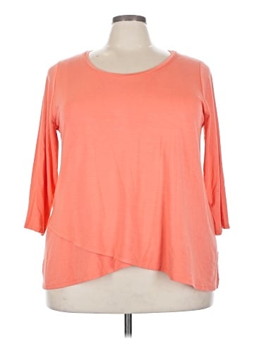Joan Vass New York 3/4 Sleeve T-Shirt (view 1)