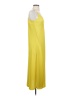 Scoop Solid Yellow Casual Dress Size 0 - photo 4
