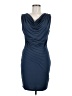 Venus Solid Blue Cocktail Dress Size M - photo 1