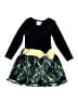Bonnie Jean 100% Polyester Argyle Blue Dress Size 6 - photo 1