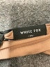 White Fox Brown Sleeveless Top Size XS - photo 9