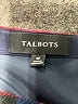 Talbots Plaid Green Formal Skirt Size 10 - photo 4