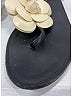 Chanel Gray Black Sandals Size EU 38 (wide) - photo 3