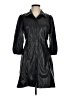 Gap 100% Polyester Black Casual Dress Size Med Petite - photo 1