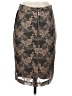 Lapis Paisley Brown Formal Skirt Size S - photo 2