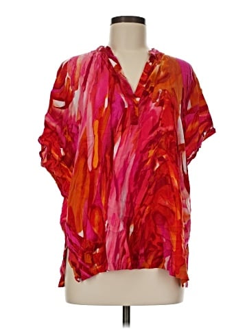 Natori Short Sleeve Blouse (view 1)